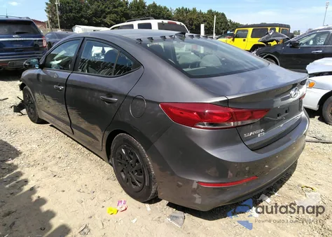 2018 Hyundai Elantra Se z USA, uszkodzony, nr VIN 5NPD74LF6JH348684